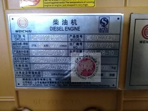 Дизельный двигатель WEICHAI WD10G220E21